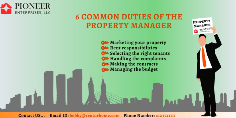 6 Common Duties Of The Property Manager